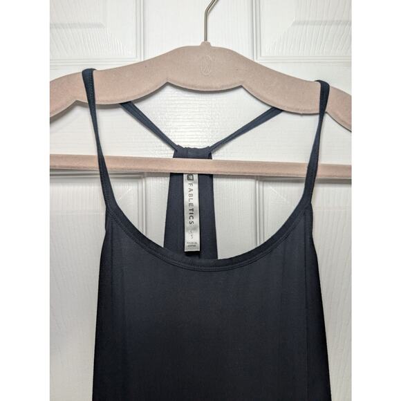 Fabletics Neema Maxi Dress, T Back, Racerback, Strappy, Black, Size Small - Picture 3 of 4